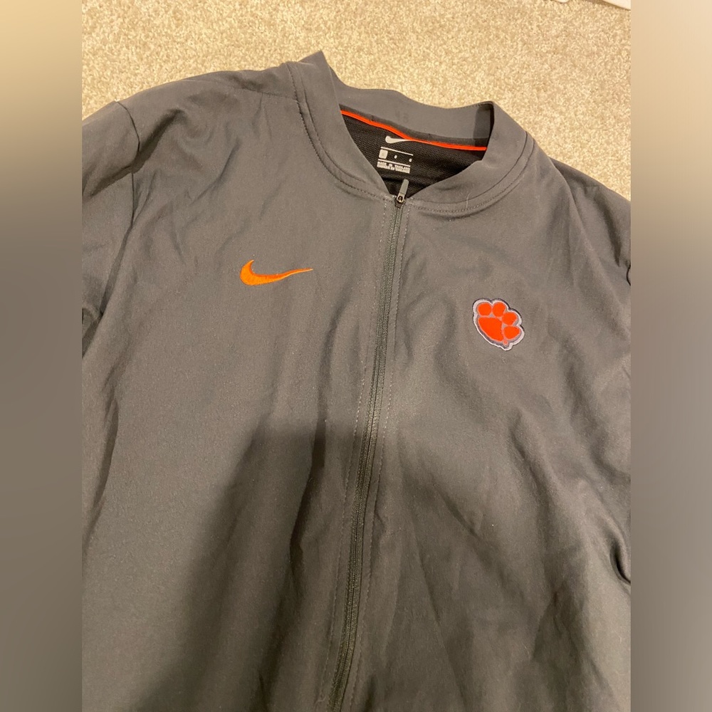 Clemson long sleeve zip up jacket - Picture 2 of 3